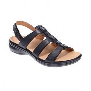 NEW REVERE women's toledo french sandal in black